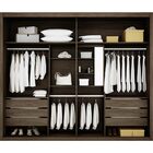 Guarda-roupa Ravena Top I - Rufato - Wengue