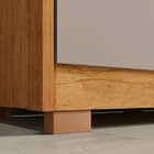 Guarda-roupa Recife 6 Portas 2 Gavetas Salleto Cinamomo-off W