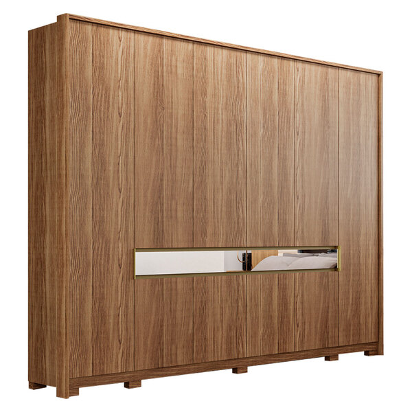 Guarda Roupa Regência Com 10 Portas E 8 Gavetas Móveis Rimo F