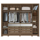 Guarda Roupa Regência Com 10 Portas E 8 Gavetas Móveis Rimo F