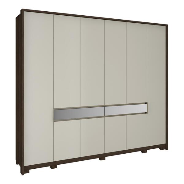 Guarda Roupa Regência Com 10 Portas E 8 Gavetas Móveis Rimo T