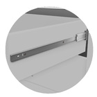 Guarda Roupa Retro Cinza Com Prateleira Móvel Old Clean Poten