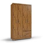 Guarda Roupa Retro Ipê Nobre Primacy Batrol