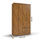 Guarda Roupa Retro Ipê Nobre Primacy Batrol