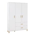 Guarda Roupa Retrô Milka Branco Atóxico