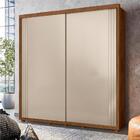 Guarda Roupa Rhodes Avelã/fendi Metalic