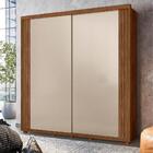 Guarda Roupa Rhodes Avelã/fendi Metalic