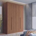 Guarda Roupa Ripado 4 Portas Casal Palma Jatobá