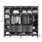 Guarda Roupa Ripado 6 Portas 6 Gavetas Arezzo Benetil Cinamomo