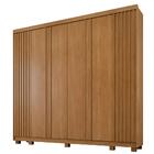 Guarda Roupa Ripado 6 Portas 6 Gavetas Arezzo Benetil Cinamomo