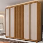 Guarda Roupa Ripado 6 Portas 6 Gavetas Montreal Benetil Cinam