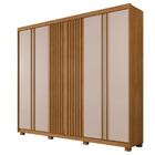 Guarda Roupa Ripado 6 Portas 6 Gavetas Montreal Benetil Cinam