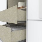 Guarda-roupa Roupeiro 3 Portas Deslizantes 2 Gavetas Tijucas