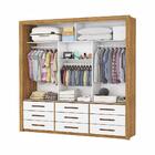 Guarda Roupa Roupeiro Anjos 3 Portas De Correr Com Espelho Ce