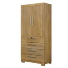 Guarda Roupa Roupeiro Armário Multiuso Quarto Sala 2 Portas 4