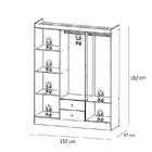 Guarda-roupa Roupeiro Astro 6 Portas 2 Gavetas Thb