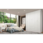 Guarda-roupa Roupeiro Astro 6 Portas 2 Gavetas Thb