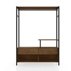 Guarda Roupa Roupeiro Barcelona Solteiro Preto Demolição