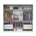 Guarda Roupa Roupeiro Clarice 3 Portas De Correr 4 Gavetas Ca