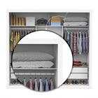 Guarda Roupa Roupeiro Clarice 3 Portas De Correr 4 Gavetas Ca