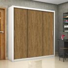 Guarda Roupa Roupeiro Clarice 3 Portas De Correr 4 Gavetas Ca