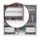 Guarda Roupa Roupeiro Clarice 3 Portas De Correr 4 Gavetas Ca