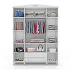 Guarda Roupa Roupeiro Colonial 4 Portas Branco Fosco