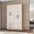 Guarda Roupa Roupeiro De Casal Honduras 4 Portas 2 Gavetas Fr