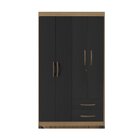 Guarda Roupa Roupeiro De Solteiro Lion Com Chave 4 Portas 2 G