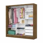 Guarda Roupa Roupeiro Dubai 3 Portas De Correr Com Espelho Ce