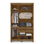 Guarda Roupa Roupeiro Ideal Amêndoa