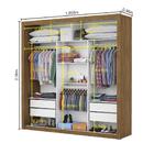 Guarda Roupa Roupeiro Isabela Master 3 Portas De Correr Com E
