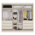 Guarda-roupa Roupeiro Mademarcs Oslo Mdf 6 Portas, 4 Gavetas