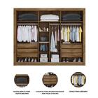 Guarda-roupa Roupeiro Mademarcs Zuma Mdf 3 Portas De Correr 6