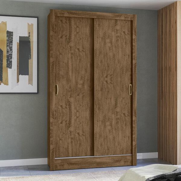 Guarda Roupa Roupeiro Natal Quarto Moval Solteiro 2 Portas 2