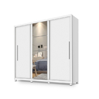 Guarda Roupa Roupeiro New Dallas 3 Portas C/e Branco