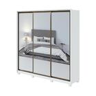 Guarda Roupa Roupeiro Quarto Casal Lopas 3 Portas Spazio 270