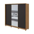 Guarda Roupa Roupeiro Quarto Casal Lopas 3 Portas Spazio 270