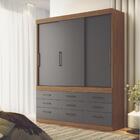 Guarda Roupa Roupeiro Quarto Dormitório Solteiro Casal Click