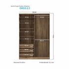 Guarda Roupa Roupeiro Quarto Dormitório Solteiro Casal Oasis