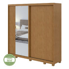 Guarda Roupa Roupeiro Quarto Lopas 2 Portas Velaris Com Espel