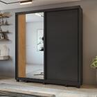 Guarda Roupa Roupeiro Quarto Lopas 2 Portas Velaris Com Espel