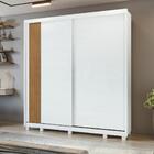 Guarda Roupa Roupeiro Quarto Solteiro Casal Lopas 2 Portas Ve