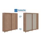 Guarda Roupa Roupeiro Quarto Solteiro Casal Lopas 2 Portas Ve