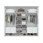 Guarda Roupa Roupeiro Quarto Solteiro Casal Lopas 3 Portas Sp