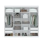 Guarda Roupa Roupeiro Quarto Solteiro Casal Lopas 8 Portas An