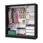 Guarda Roupa Roupeiro Santiago Plus 3 Portas De Correr Com Es