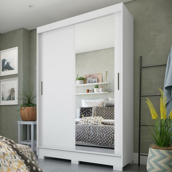 Guarda Roupa Roupeiro Solteiro 2 Portas 2 Gavetas 3 Prateleir