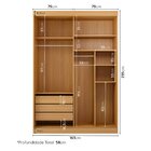 Guarda-roupa Samambaia 2 Portas Ripado Cabecasa Madeiraorigin