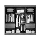 Guarda Roupa San Marino Premium 3 Portas 4 Gavetas C-espelho